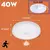 Lâmpada led com sensor de movimento luzes de teto pir night light sensor lâmpa - comprar online