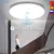 Lâmpada led com sensor de movimento luzes de teto pir night light sensor lâmpa