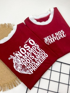 T-shirt Ele nos amou - comprar online