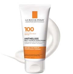 La Roche-Posay Anthelios Melt-In Milk Sunscreen SPF 100, Sunscreen For Body & Face, Broad Spectrum SPF + Antioxidants