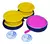 Comedero Bebedero Animal Pet Plegable De Silicona Small (Color segun stock)