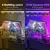 Luminária para Tela de Computador LED RGB