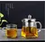 Chaleira de Vidro com Infusor de Aço Inox