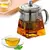 Imagem do Chaleira de Vidro com Infusor de Aço Inox