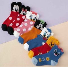 Meias Personagens (KIT 3 UNIDADES_ - comprar online