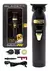 Trimmer Patillera Profesional Cuchilla en T Black FX Stay Gold Babyliss PRO