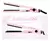 Babyliss Pro Pink Planchita De Pelo 4091 Digital Bi Volt 9c