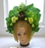 TIARA COROA FOLHAS FLORES VERDE - loja online