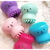 Esponja de silicone esfoliante facial polvo