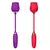 Vibrador Duplo Rose Sucção e Vai-e-vem - loja online
