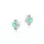 BRINCO FUSION TURMALINA CRISTAL AMETISTA QUADRADO PRATA 925