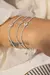 PULSEIRA CRISTAL ÁGUA MARINHA ZIRCONIA BRANCA GOTINHA CRAVEJADA PRATA 925 - 19CM - comprar online