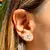 BRINCO PRATA 925 ZIRCONIA BRANCA OVAL CRAVEJADO - comprar online