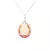 COLAR CRISTAL MORGANITA CRISTAL QUARTZO ROSA CRISTAL TURMALINA ROSA GOTA BORDADA TAM 46