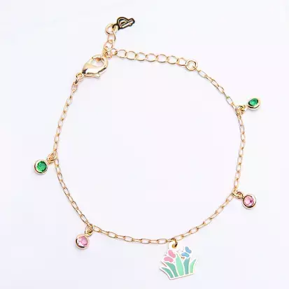 PULSEIRA INFANTIL COGUMELO / FLOR SEMI