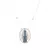 COLAR MADREPEROLA ZIRCONIA AZUL ESCURO ZIRCONIA BRANCA NOSSA SENHORA DAS GRAÇAS RODIO