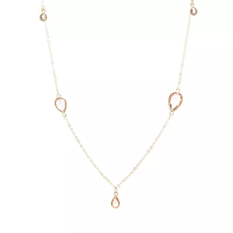COLAR CRISTAL RODOLITA CRISTAL PERIDOTO CRISTAL AMETISTA 12 GOTAS LONGO BANHO OURO