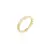 ANEL ZIRCONIA BRANCA BUBBLES 18