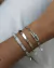 Bracelete prata 925 forrado cravejado zirconia e fecho 5.5mm 49*59mm cartier pulseira