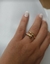 ANEL PRATA 925 BANHO OURO PREGO LISO