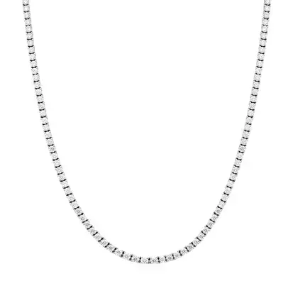 COLAR RIVIERA MOISSANITE 2MM *147PCS 4,41CT 40CM