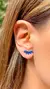 BRINCO CRISTAL SAFIRA EARCUFF NAVETES PRATA 925 na internet