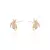 BRINCO CRISTAL LONDON BLUE ZIRCONIA ROSA BUG BANHO OURO na internet