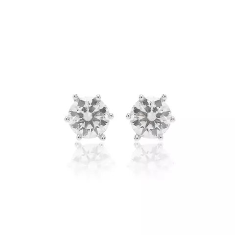 BRINCO MOISSANITE 7MM 1,2CT -D 120 PONTOS VVS1 TOP LAPIDAÇÃO BRILHANTE REDONDA