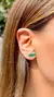 BRINCO CRISTAL ESMERALDA EARCUFF NAVETES PRATA 925 - comprar online