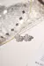 BRINCO CRISTAL LONDON BLUE ZIRCONIA BRANCA FLOR 5 PETALAS DE GOTAS PRATA 925