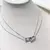 COLAR ELOS EM Prata925 com zirconia