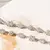 PULSEIRA CRISTAL DIAMOND PINK ZIRCONIA BRANCA RIVIERA FORMAS PRATA 925