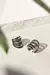 BRINCO ZIRCONIA NEGRA EARHOOK 6 LINHAS individual