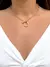 colar folheado liso ouro 18k - comprar online