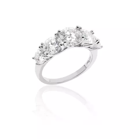ANEL MOISSANITE 7MM 1,2CT 6MM 0,8CT 5MM 0,5CT -D VVS1 120 PONTOS- 80 PONTOS- 50 PONTOS LAPIDAÇÃO BRILHANTE REDONDA PARA