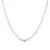 Colar Riviera Inteira Cravejada com Zircônias Brancas de 2mm/3mm/4mm/5mm - 42cm - Prata 925