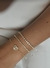 PULSEIRA PRATA 925 RIVIERA ZIRCONIAS EMBUTIDAS 16CM