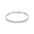 PULSEIRA ZIRCONIA DIAMOND BLUE RIVIERA INTEIRA PEDRAS 2.0MM - 17CM