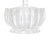 POTICHE DECOR VIDRO CRISTAL 11X11CM GENEVA