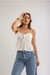 Blusa Bata com Amarração Frontal - loja online