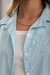 Camisa de Linho Oversized Blue - L I R I O   B R A Z I L 