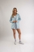 Imagem do Camisa de Linho Oversized Blue