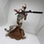 Star wars estatua Unleashed Clone trooper red hasbro 2005
