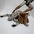 Star wars estatua Unleashed Clone trooper red hasbro 2005