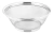 Escorredor Lavador Arroz E Massa Aço Inox Macarrão 25cm Pro Prateado