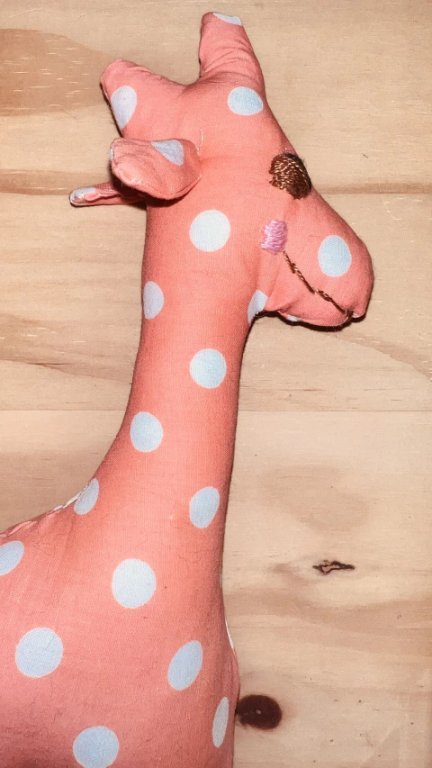 Gisela girafa de pano