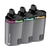 Dispositivos de vapeo BLACK SHEEP con diferentes sabores: Creepy Raspberry, Fresh Mint y Hard Peach Watermelon.