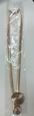 Cinturón elastizado dorado con aplique círculo - comprar online