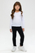 CALÇA LEGGING MENINA COTTON - Hrradinhos - Cutte Baby Kids - Loja de Roupa Infantil