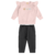 CONJUNTO MENINA CASACO MOLETOM E LEGGING P e M - Hrradinhos